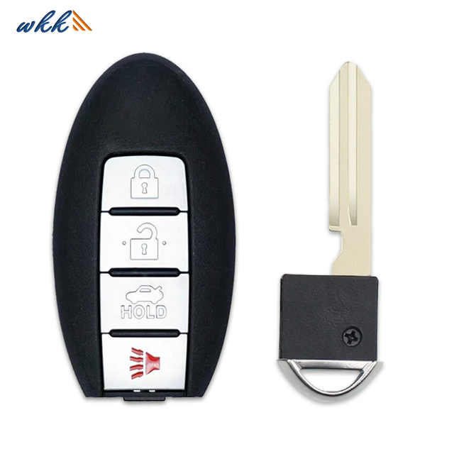 Chave de controle remoto de carro 3 + 1 botões CWTWBU815 para Nissan Sentra 2013