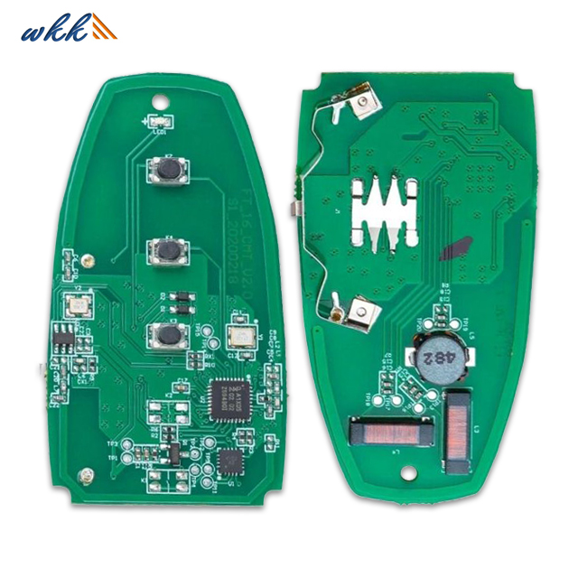 2 + 1 botões 164-R8163 315 MHz chave inteligente para 2017 2018 Ford Fusion