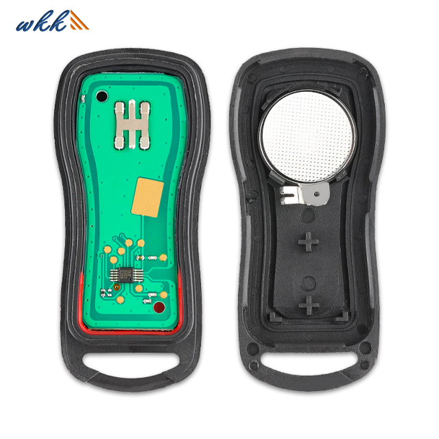 Chave de controle remoto KBRASTU51 de 4 + 1 botões para Nissan Quest 2004-2010