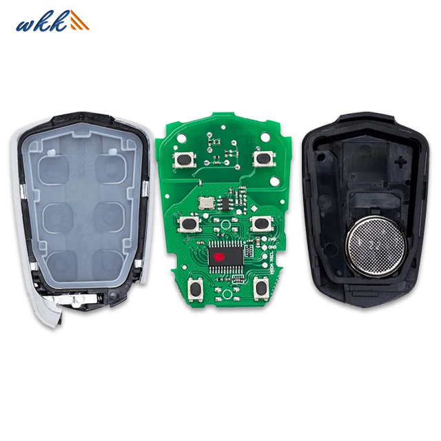 Chave inteligente 5 + 1 botões HYQ2EB 433 MHz para Cadillac Escalade 2017-2020